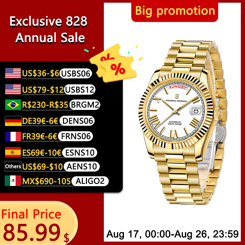 Rolex Watch Datejust - Montres Pagani Design 2025, nouvelle montre