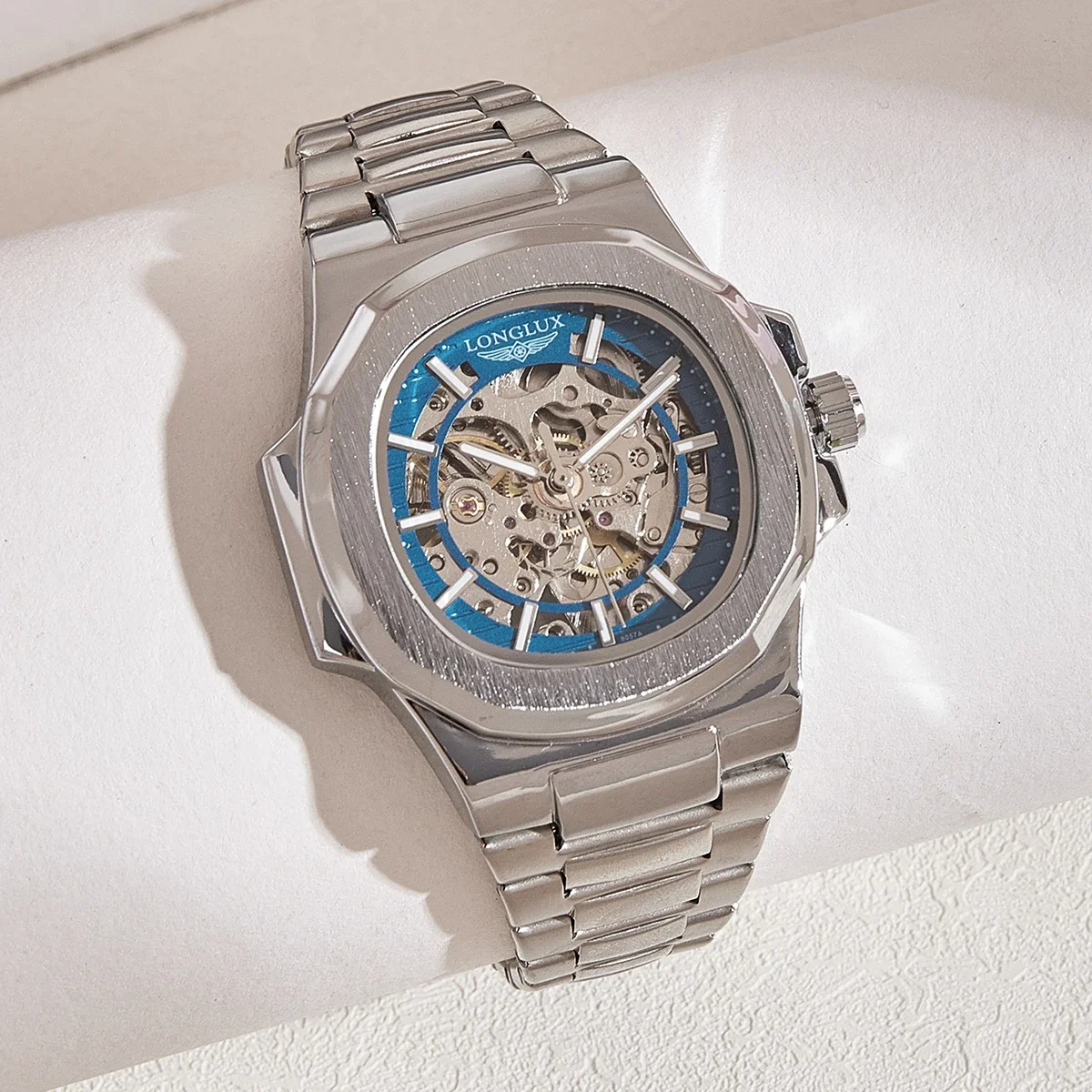 Seiko Watch 5 Sports - Montre mécanique automatique LONGLUX pour homme,