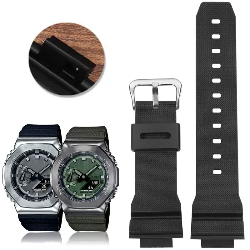 Casio Watch G-Shock Ga-2100 - Bracelets de montre en caoutchouc pour