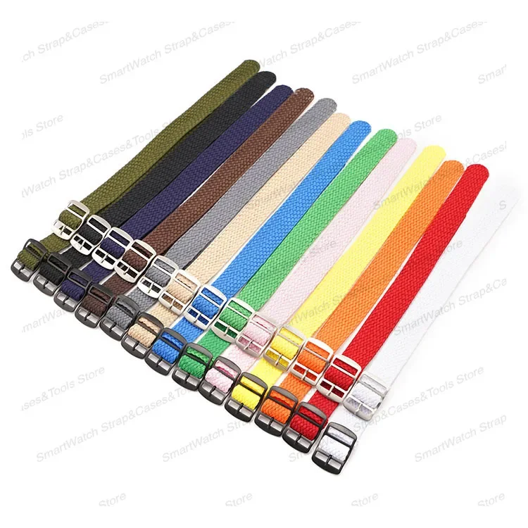 14mm 16mm 18mm 20mm 22mm Perlo - Perlon Strap Woven avis et prix