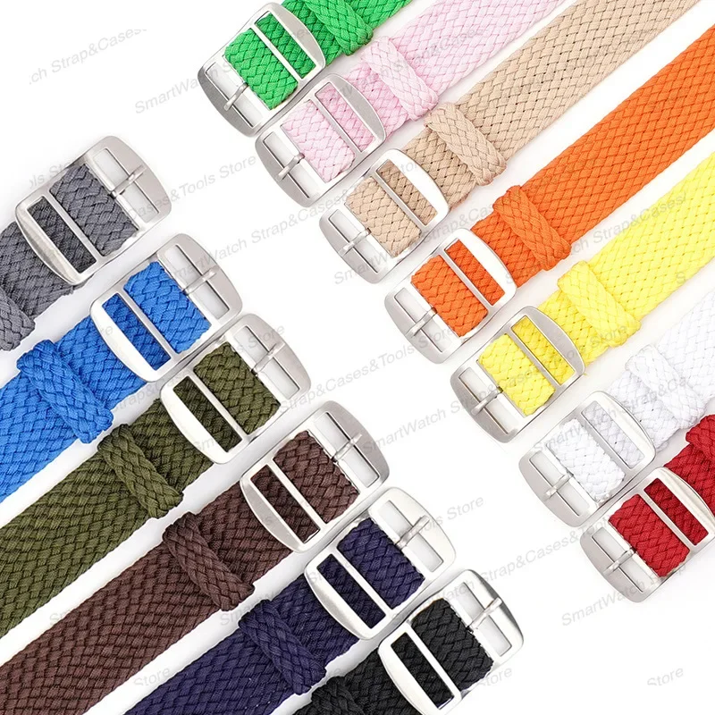 14mm 16mm 18mm 20mm 22mm Perlo - Perlon Strap Woven avis et prix