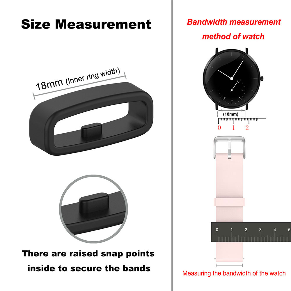 Anneau de bracelet de montre e - Silicone Watch Band 22Mm avis et prix