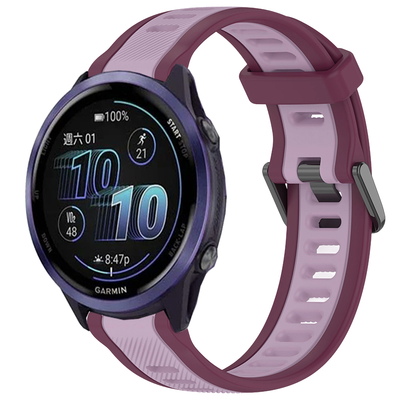 Bracelet en Silicone Texture 2 - Silicone Watch Band 22Mm avis et prix