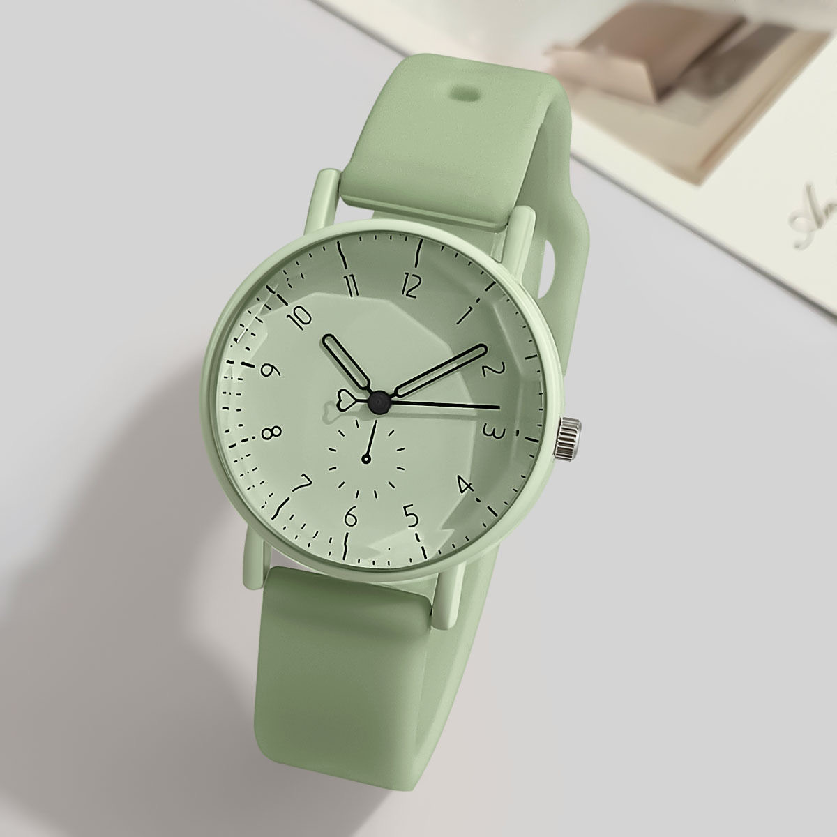 Mode cadran arabe femmes montr - Silicone Band Women avis et prix