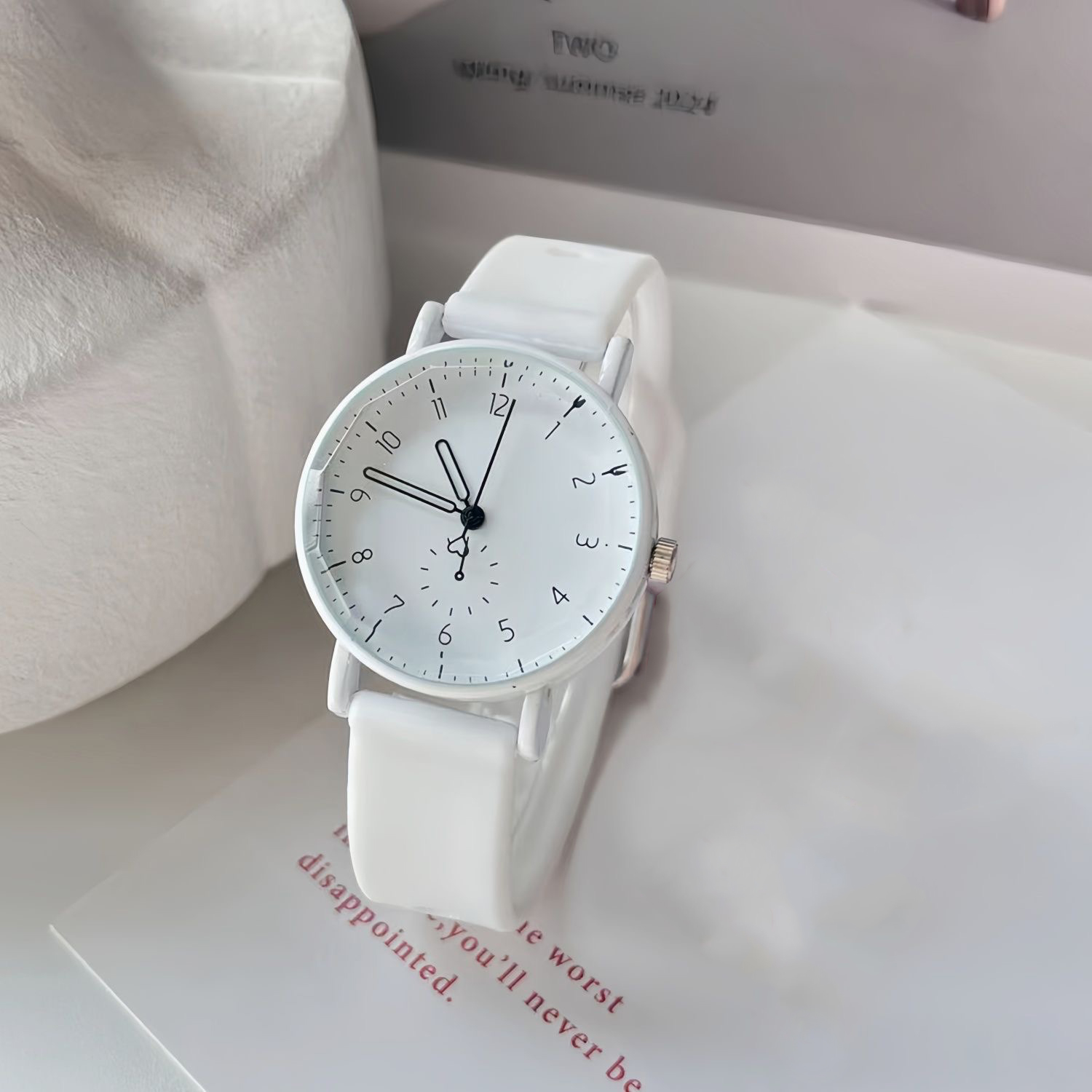 Mode cadran arabe femmes montr - Silicone Band Women avis et prix