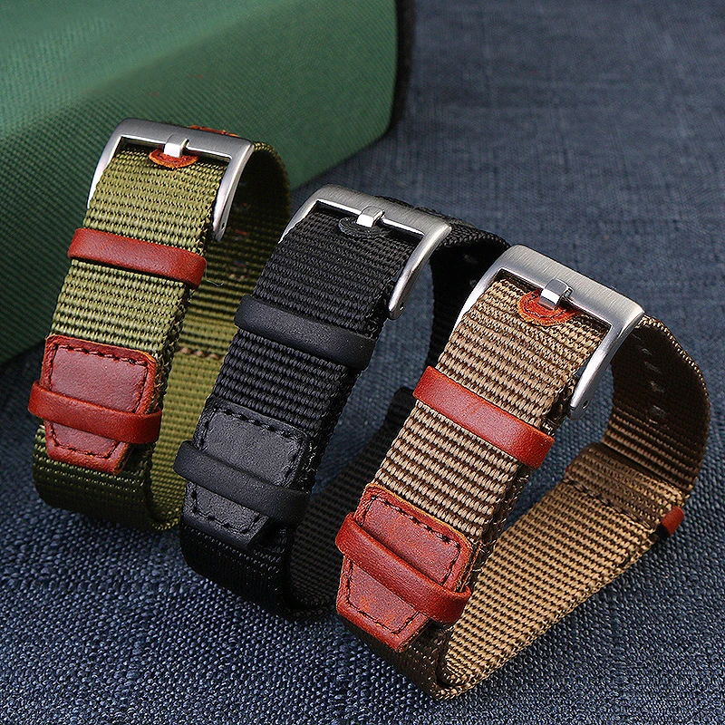 Haute qualité Nylon 20mm 22mm  - Nato Strap Nylon avis et prix