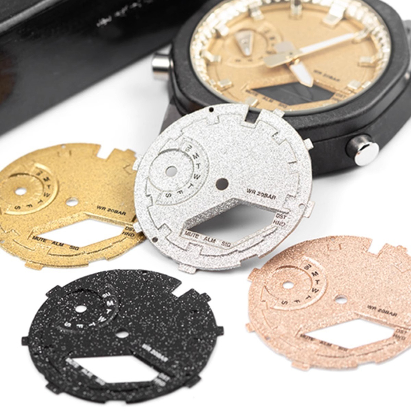 Cadran à motif de feu doré giv - Casio Watch G-Shock Ga-2100 avis et prix