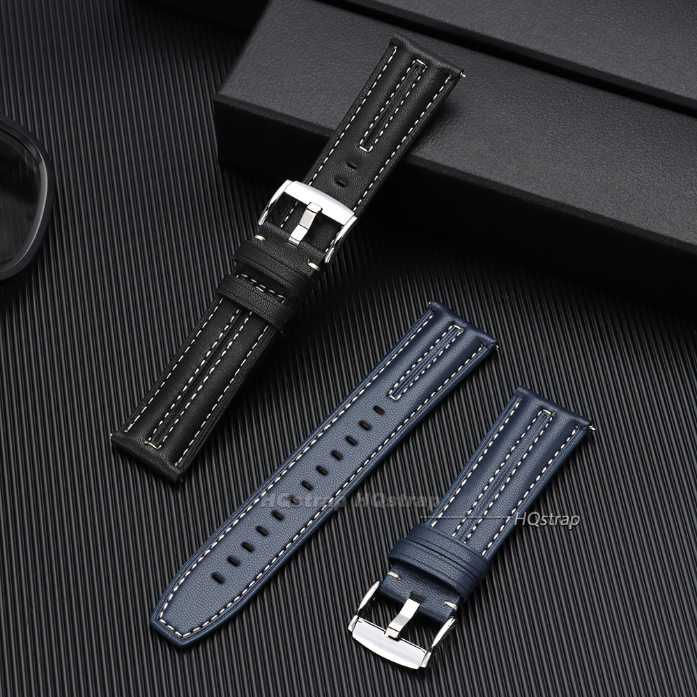 Bracelet en cuir de veau rétro - Leather Strap Quick Release avis et prix