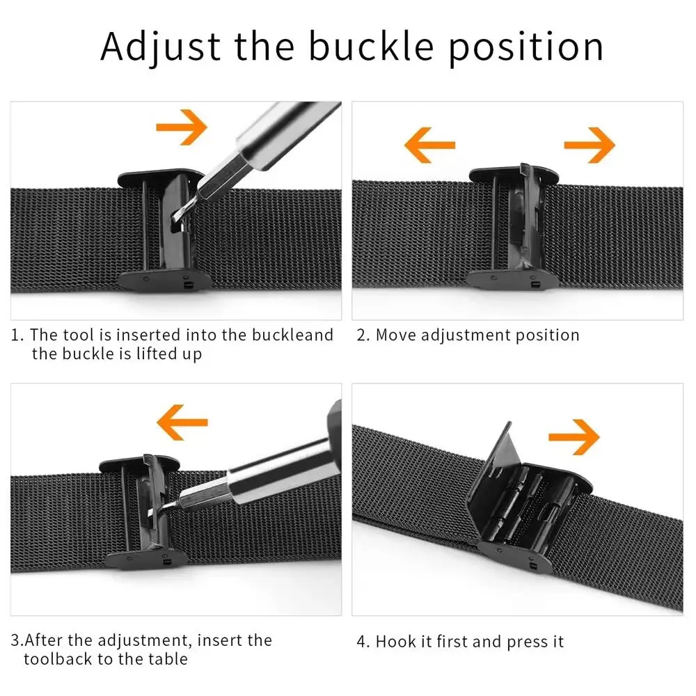 Bandes métalliques pour Honor  - Mesh Strap Metal avis et prix