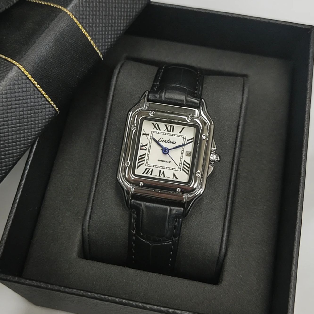 Montre à quartz carrée rétro p - Cartier Watch Santos avis et prix