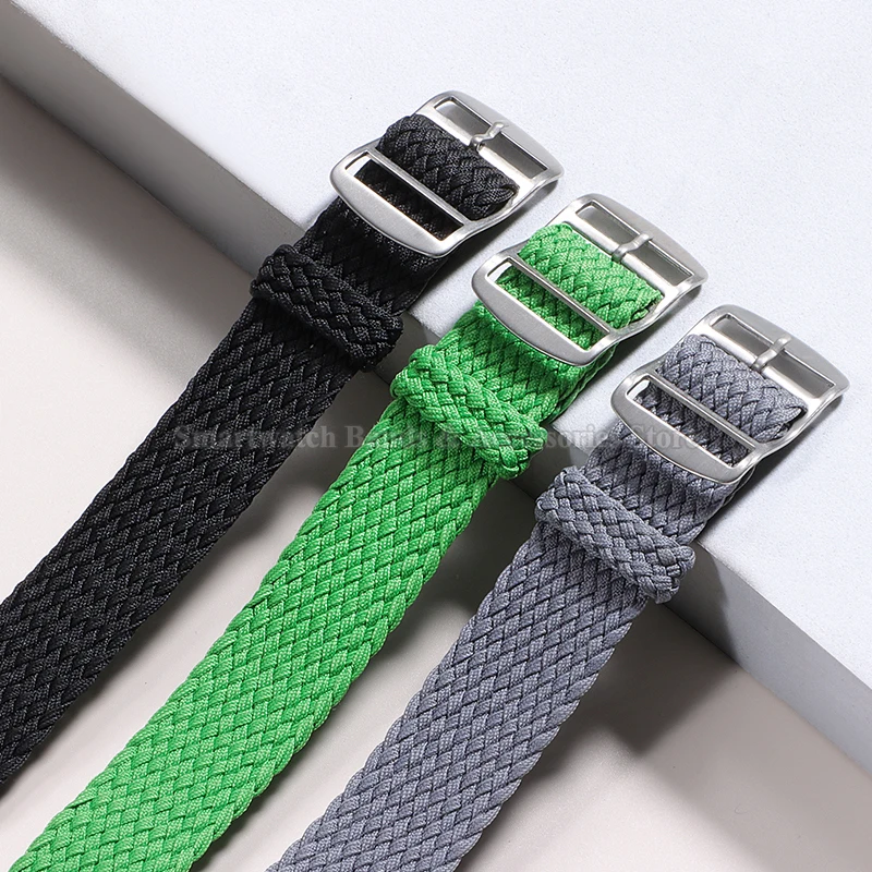 Bracelet de montre en toile de - Perlon Strap Woven avis et prix