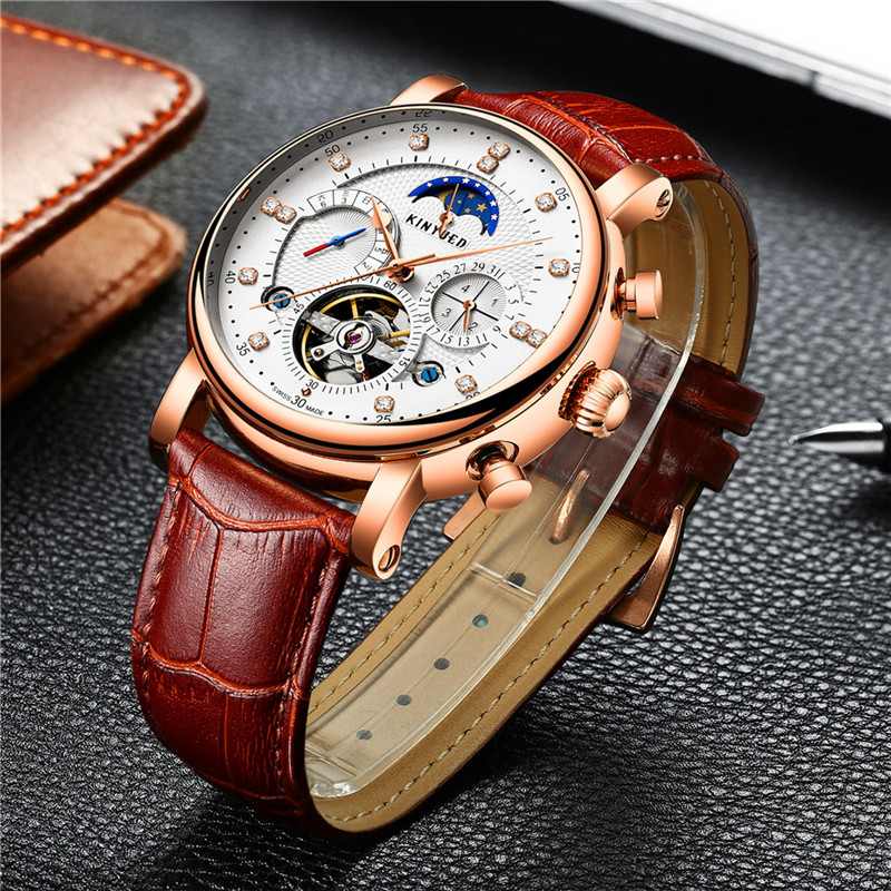Marque de luxe KINYUED automat - Rolex Watch Daytona avis et prix