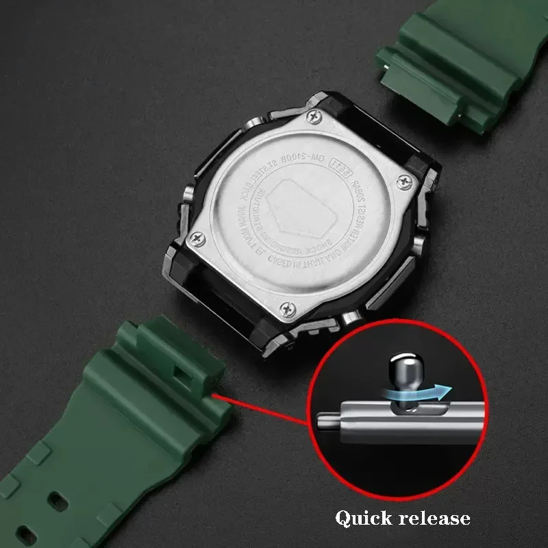 Bracelets de montre en caoutch - Casio Watch G-Shock Ga-2100 avis et prix