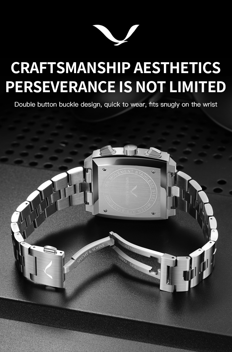 Specht & Sohne nouveautés japo - Leather Watch Band Men avis et prix